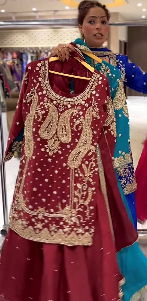 Glamour Meets Tradition: Stunning Attire