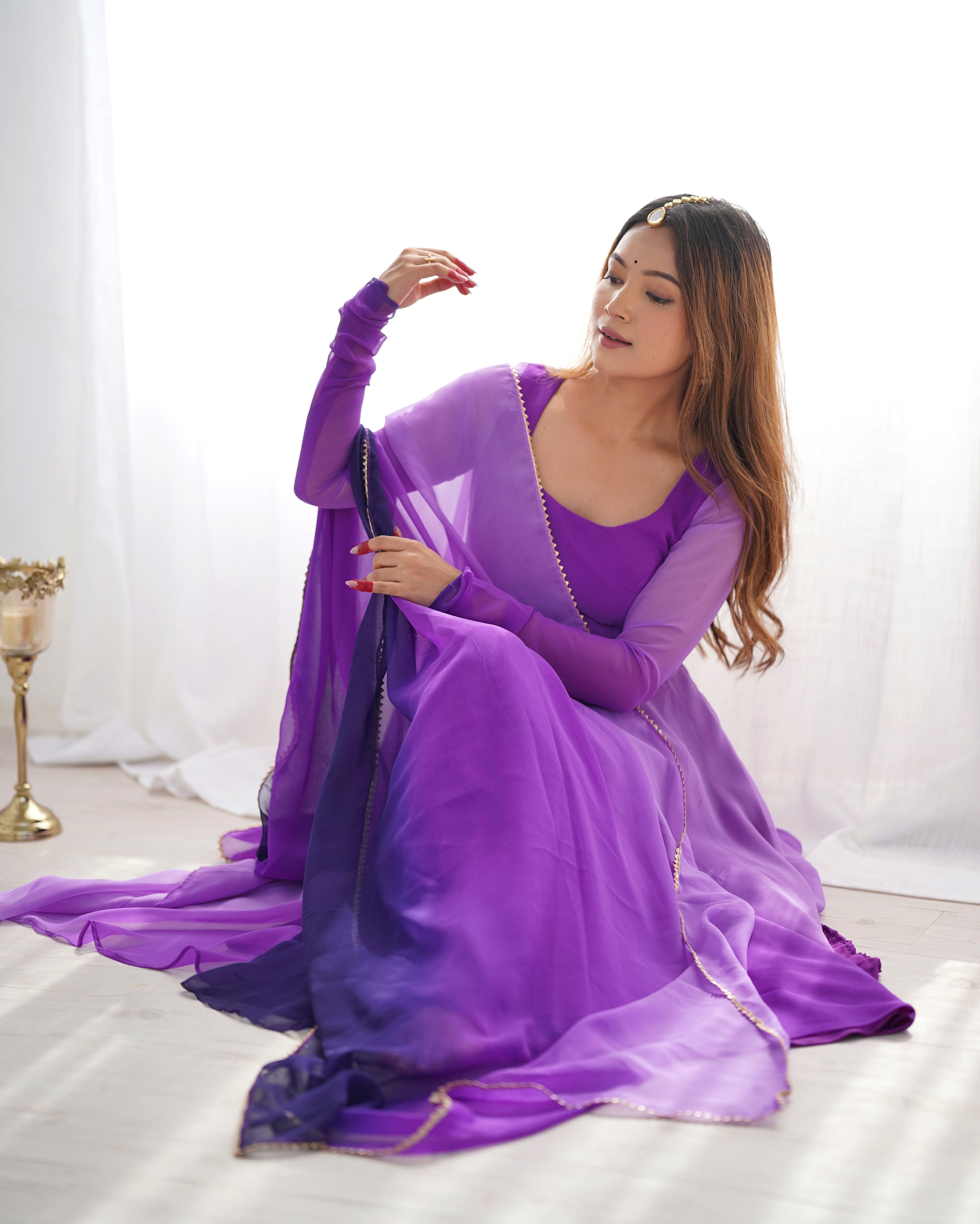 Exquisite Anarkali Collection Four Vibrant Elegance Suits