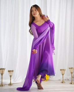 Exquisite Anarkali Collection Four Vibrant Elegance Suits
