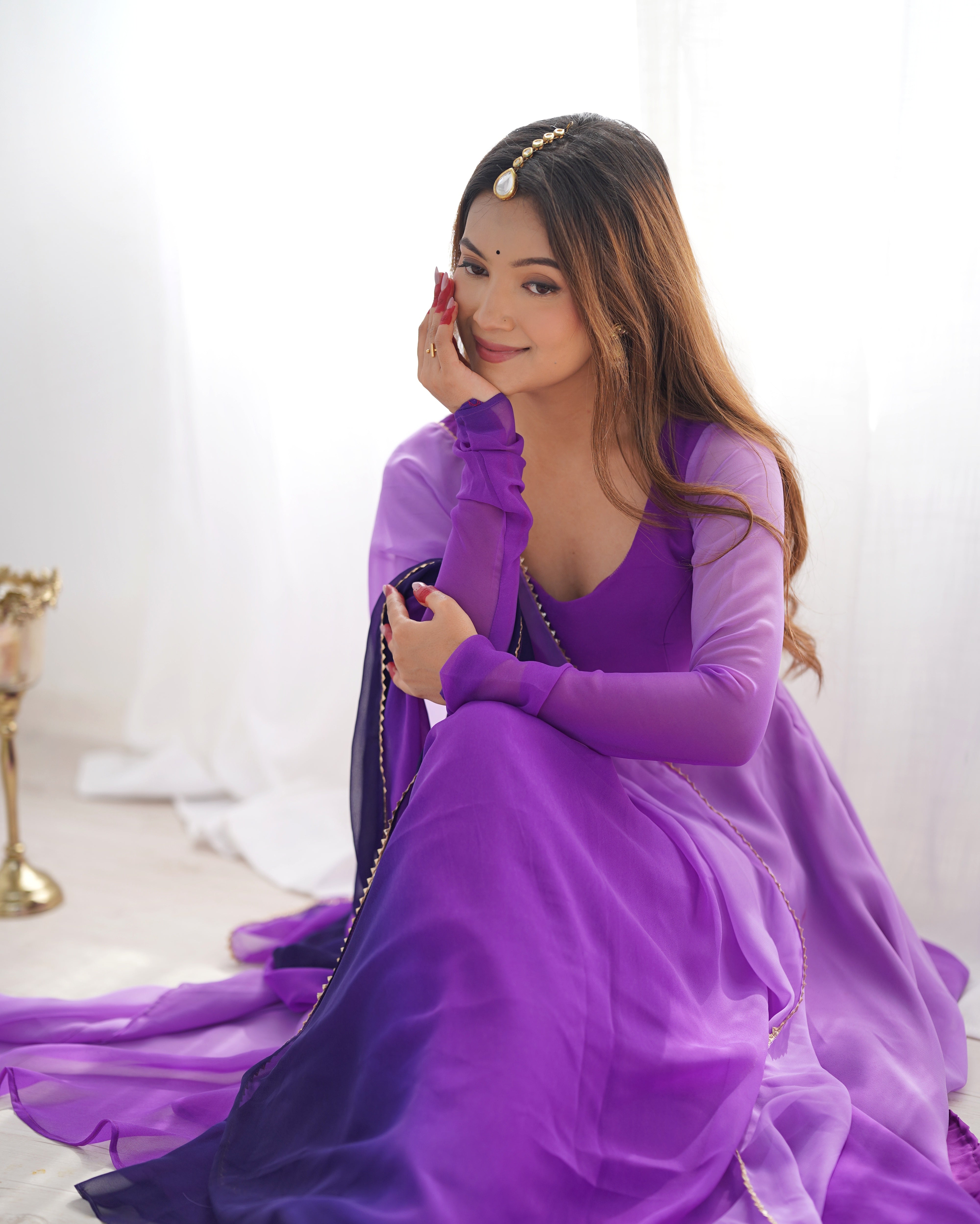Exquisite Anarkali Collection Four Vibrant Elegance Suits
