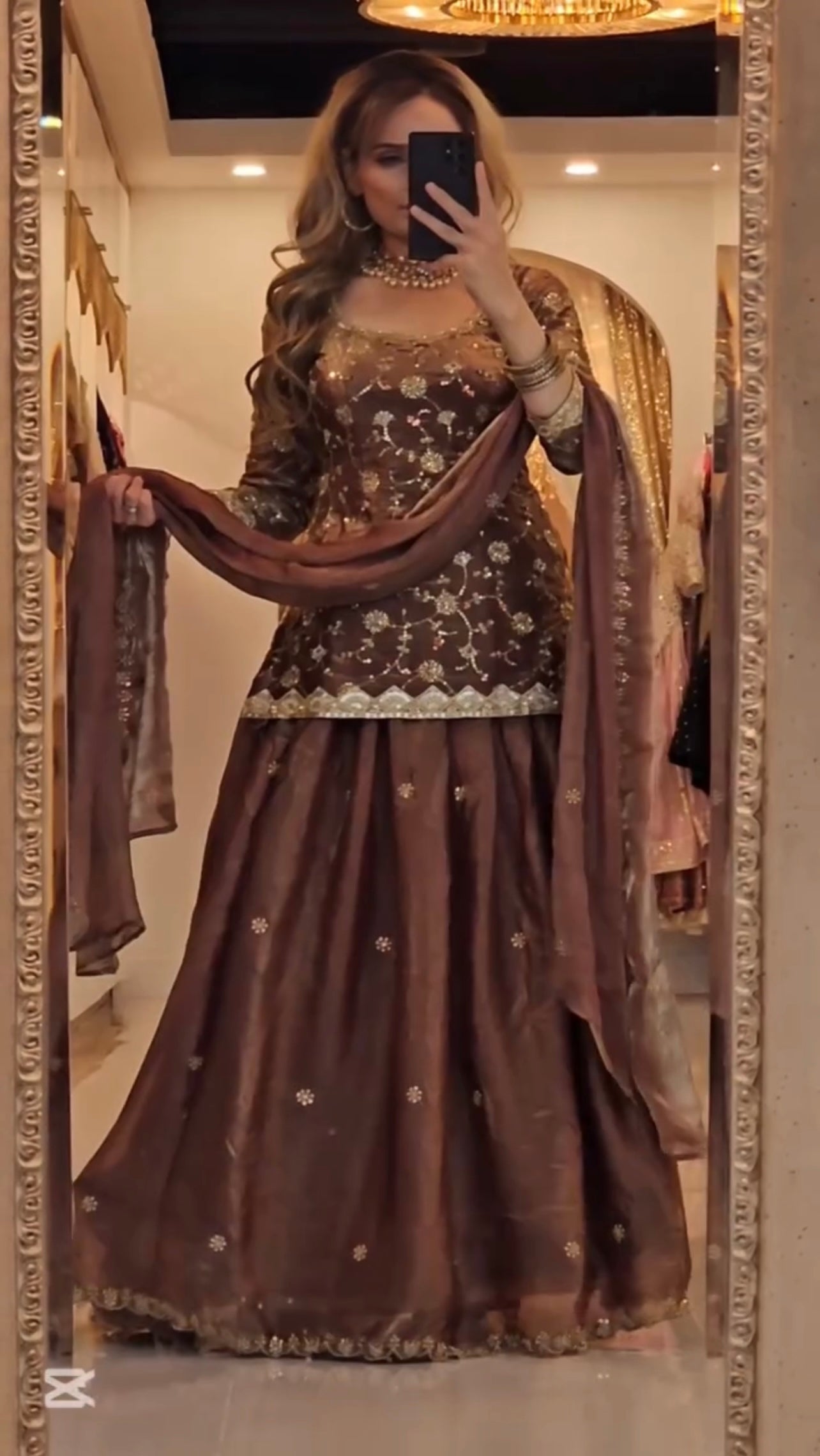 Brown Elegance The Perfect Selfie