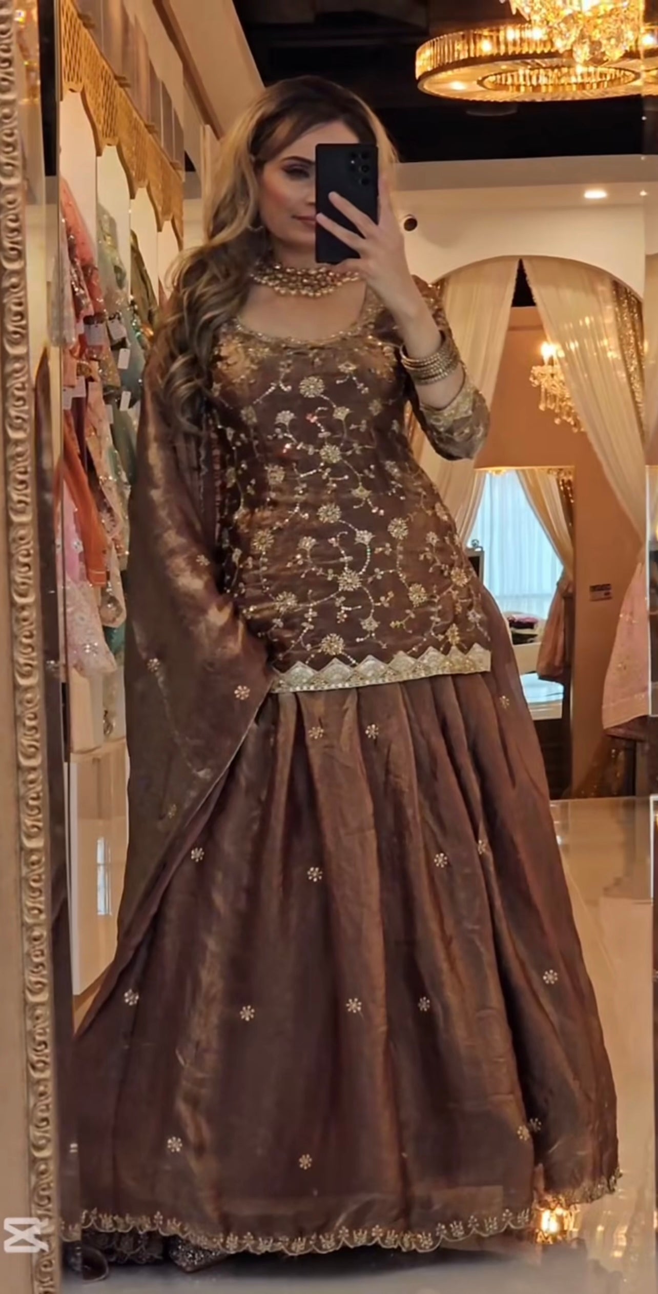 Brown Elegance The Perfect Selfie