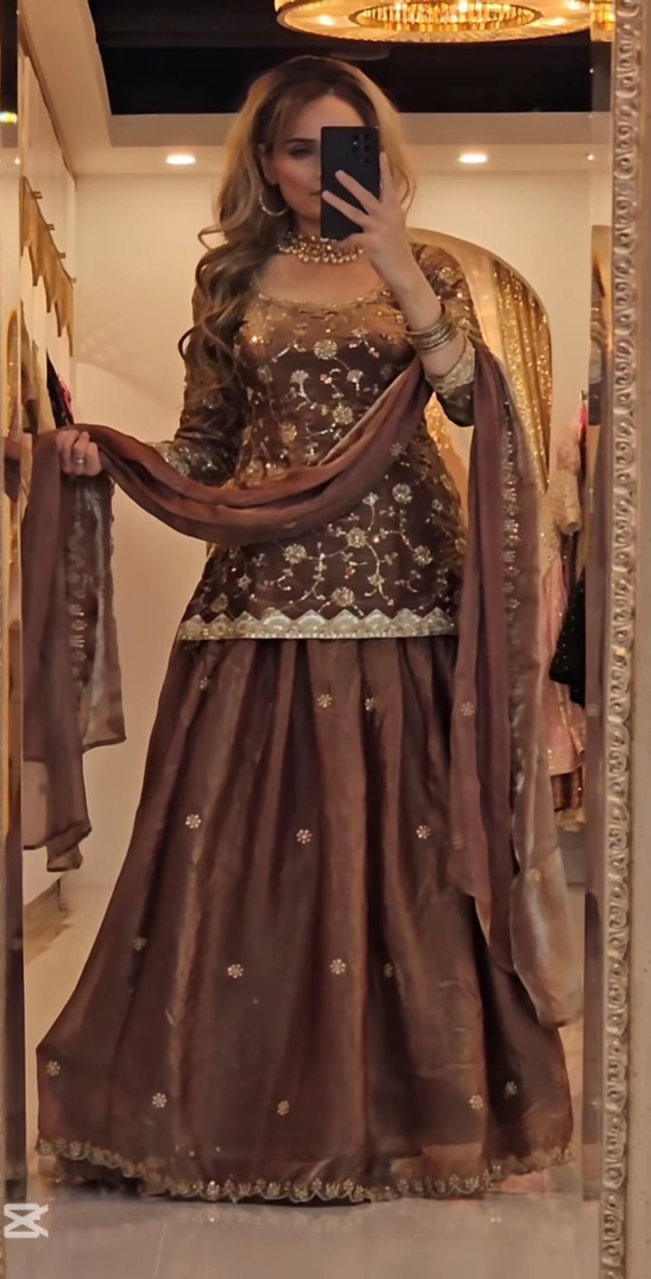 Brown Elegance The Perfect Selfie