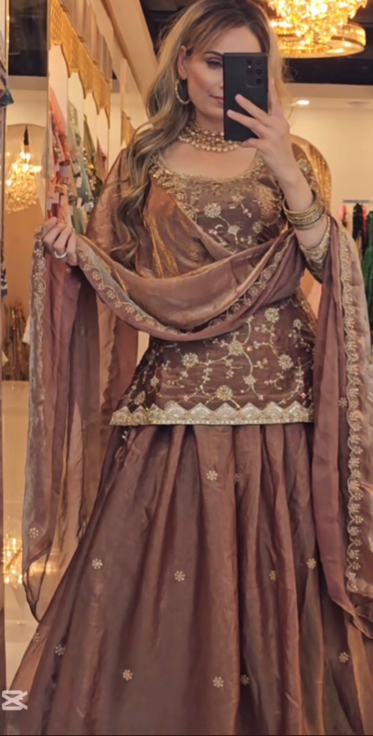 Brown Elegance The Perfect Selfie