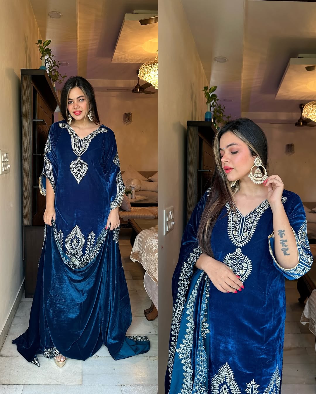 Party Wear Look Top-Dupatta and Fully Stiched Bottom