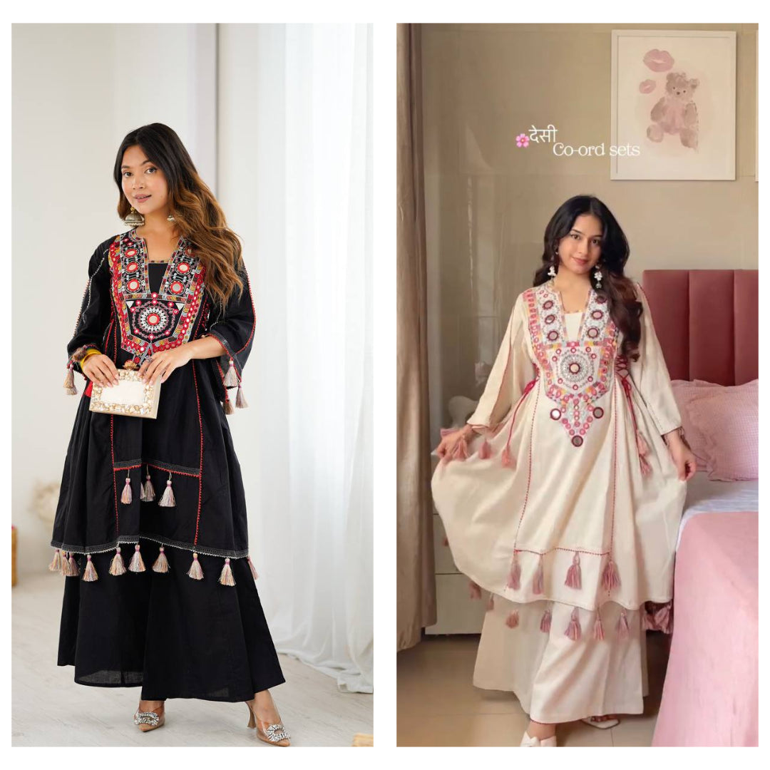 New Designer The Perfect Match Trendy & Comfortable 2-Piece Stylish Ensemble: Includes a well-fitted top and coordinated bottom Set Set