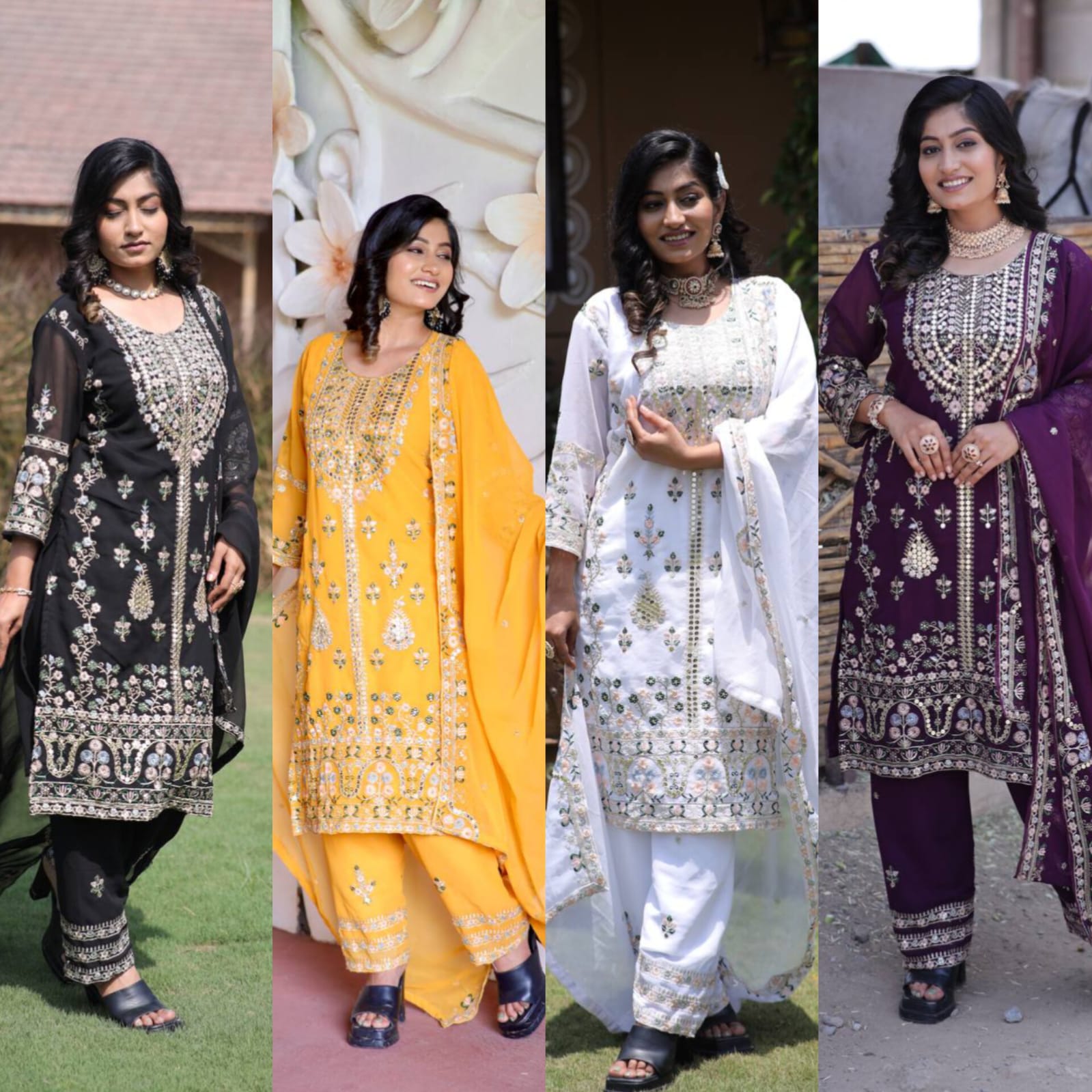 Regal Radiance Women in the Splendor of Traditional Indian Wear